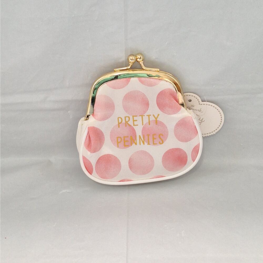 "Pretty Pennies" Polka Dot Kiss-Lock Coin Purse